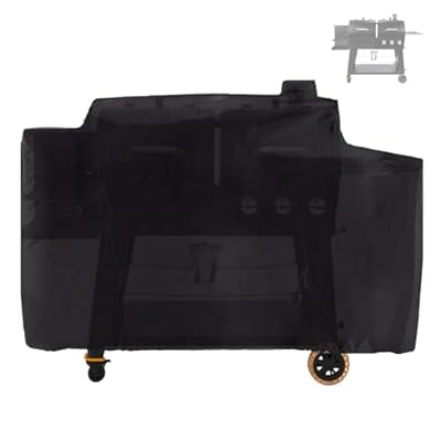 Grill Cover for Pit Boss Pro Series Triple-Function Combo Grill PB1100PSC1 PB1100PSC2, PB1230, Sportsman 1230, Competition 1230, PB1230G, Heavy Duty Waterproof 600D Polyester Grill Cover Pit Boss