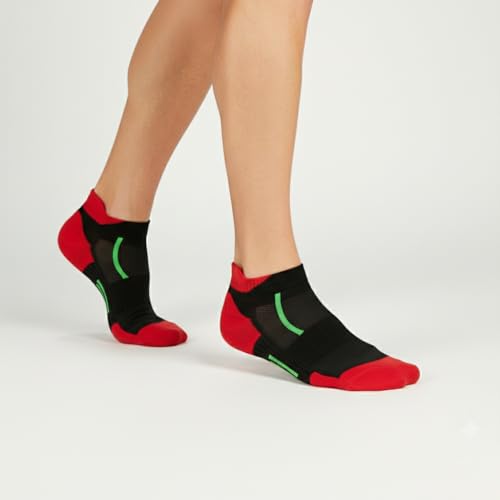 Image of Sockscarving Feel The Comfort Ankle Socks For Men Cotton, Gym Socks For Men WorkOut Breathable Low Cut Sports Socks With Heel Tab, Moisture Wicking, Pull On & Stretchable Free Size