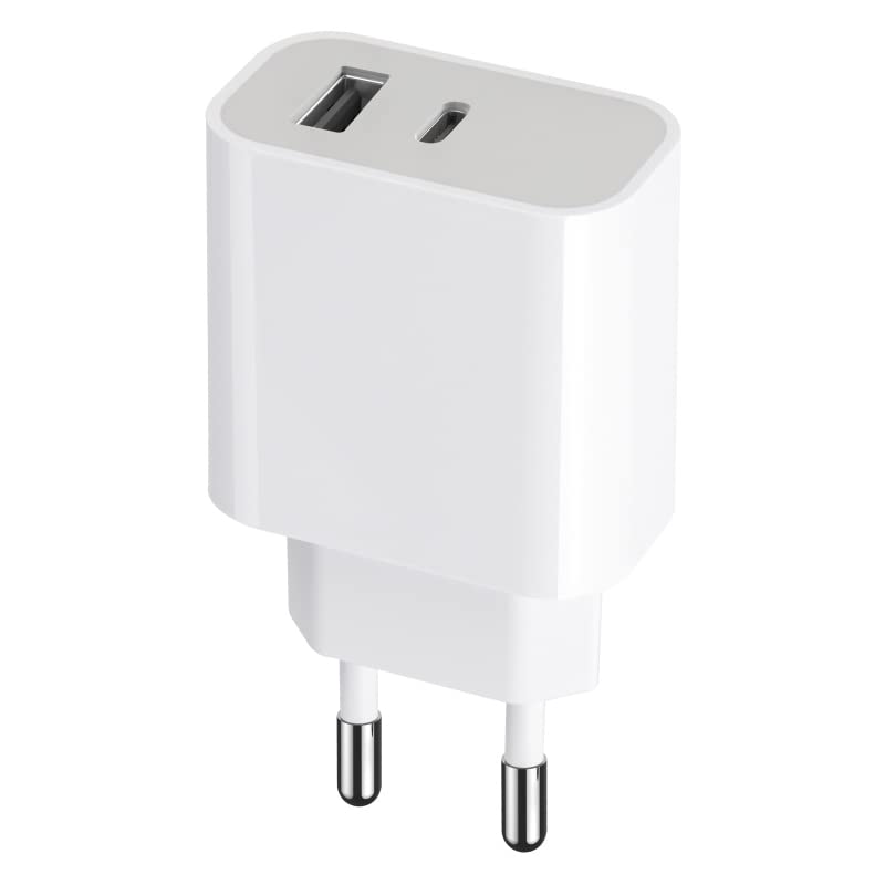 Chargeur Rapide pour Motorola Moto G .. Double Ports USB + USB-C 20W