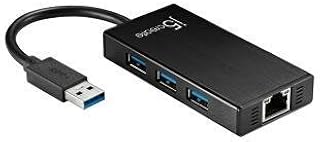 J5 Create KaiJet JUH470 USB 3.0 Gigabit Ethernet & 3-Port HUB, USB - External - 3 USB Port(s) - 1 Network (RJ-45) Port(s) - 3 USB 3.0 Port(s) - PC, Mac, Linux