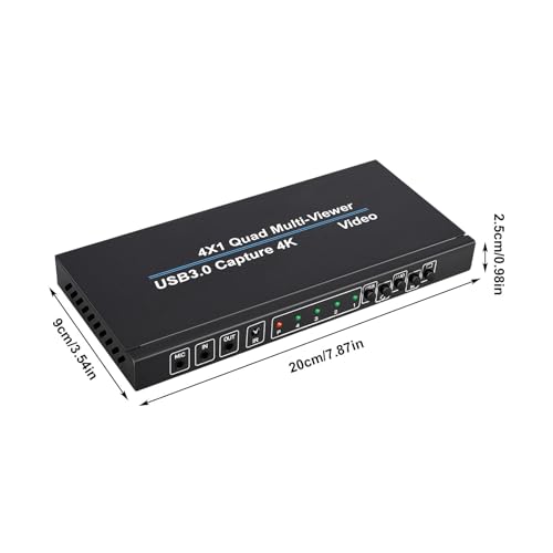 Dispositivo de captura de video externo USB 4K para transmisión de cámara 5