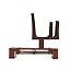 Like-It Musical Instrument Stand with Bow Holder for Violin Stand,Portable, Adjustable and Foldable