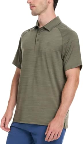 Hurley Men's Performance Polo Shirt (US, Alpha, Large, Regular, Regular, Green)2