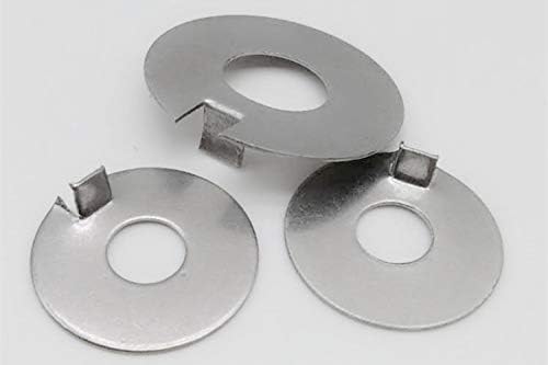 10pcs M12 M14 M16 M18 M20 M22 stainless steel GB856 external tab stop washers outer tongue stop washer (Inner Diameter: M14)