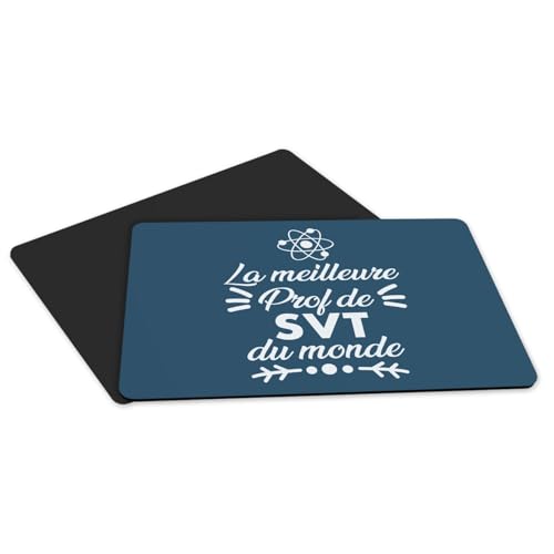 Cadeau Prof de SVT : 4 Sets de Table Bleus Grand Format pour Enseignant