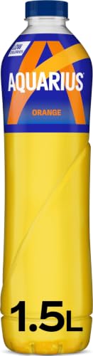 Bebida refrescante de naranja Aquarius botella 1.5 l