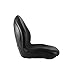 Complete Tractor Seat 3010-0059 Black Color Mid Back Type