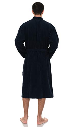 TowelSelections Men’s Luxury Robe, Turkish Cotton Terry Kimono Soft Bathrobe2