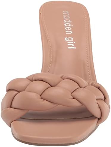 Madden Girl Women's Gracy Heeled Sandal, Milky Blush, 8 | Image 1