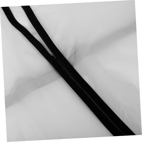 2pcs Reusable Garment Bags for Wedding Dresses Coats Gowns Sturdy Plastic Cover for Suits Lightweight Spacious Storage for Closet Organization3