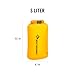 Sea to Summit Ultra-Sil Dry Bag, Ultralight Waterproof Dry Storage, 5 Liter, Zinnia Yellow