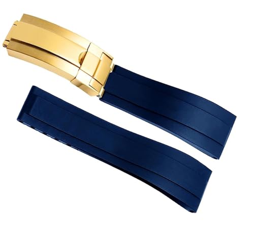 Bracelet montre caoutchouc 21mm évite rayures sur votre Rolex Sport