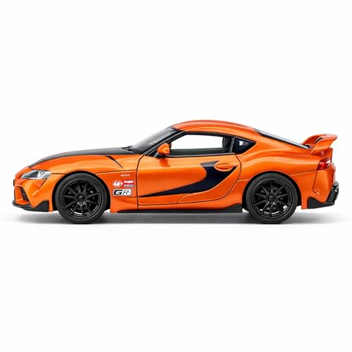 Image of Wizplex RMZ Hobby Toyota GR Supra 2020 Die-Cast Car 1:32 Scale Model Sports Car Pull Back Toy Vehicle for Boys