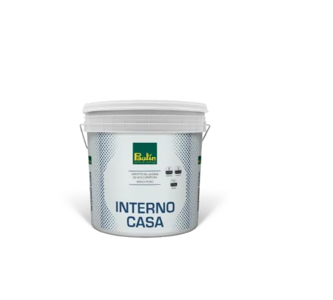 Paulin PITTURA LAVABILE BIANCA INTERNO CASA (5 Litri)