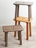 Höhe 40cm Eco Furn Jaakko Hocker, Erle geölt