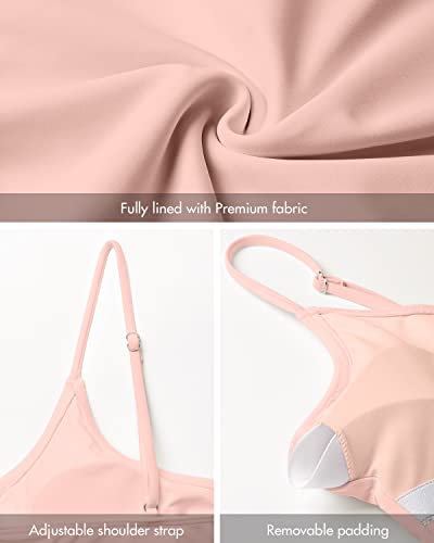Image of Narecte Sexy One Piece Bathing Suit for Women Tummy Control High Cut One Piece Swimsuit Womens