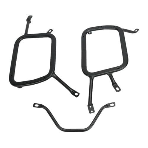 Porte bagages moto 650 avec support latéral renforcé pour boîtes
