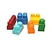 STJOYOPY 88PCS Big Building Blocks with Blue Building Bag Educational STEM Toys Gift for Kids and Toddlers