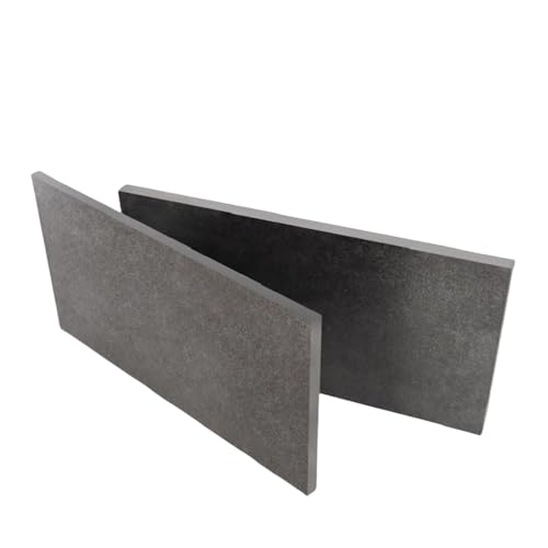 Tablero aislante de mica de alta temperatura, resistente al fuego (1000 °C), duradero, disponible en grosores de 8 mm a 20 mm (1 unidad).(500x500x8 mm)