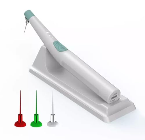 Irrigador dental profesional con 120 puntas, irrigador oral para limpieza de conducto radicular e irrigación de dientes, equipo dental portátil para uso doméstico y clínico