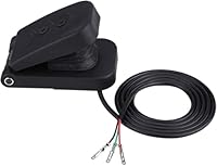 TKSE Bremsfußpedal, Universal Plastik ATV Fußbeschleuniger Gaspedal Geschwindigkeitsregelung Bremspedal Elektronische Fahrräder Go-Kart, Roller Usw