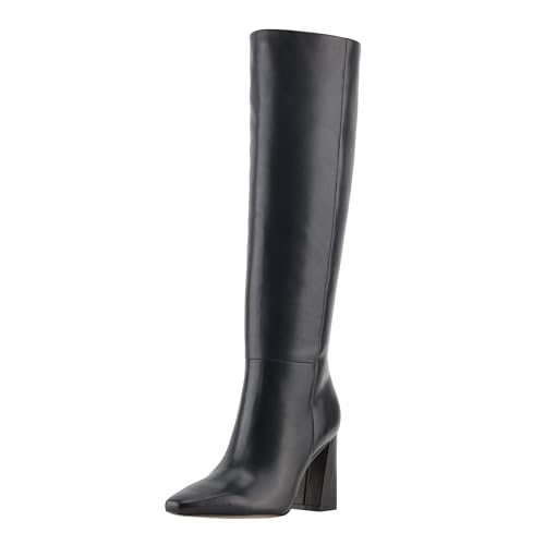 Marc Fisher LTD Womens Yarli Boot Black Leather 001 7.5