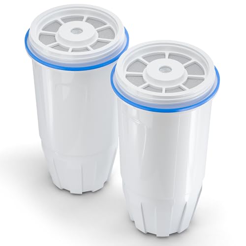 Water Filter Replacement 5-Stage Fit for Zero 32 Cup Dispenser and Pitcher Filter, Compatible with Zero Filter 2 Pack, ZR-001 ZR-017 ZR-004 ZP-006 ZD-013 ZS-008, Reduce Lead, By BOGDA