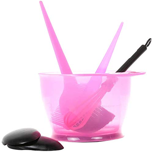 POFET - Set di 5 tinture per Capelli, Spazzola e