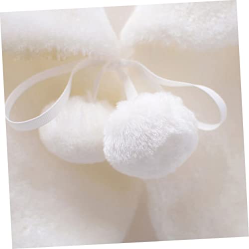 Girls Shawl Plush Shawl Jacket Winter Boys and Girls Scarf Flower Children Tippet Faux Fur Cape4