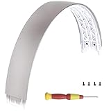 Adhiper Solo3 Headband Replacement Solo2 Top Headband Repair Parts is Compatible with Solo 3 Solo 3.0 Wireless Solo 2.0 Wireless Over-Ear Headphones (Matte Silver/Satin Silver)