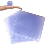 Shrink Wrap Bags, PVC Heat Shrink Wrap Bags for Handmade Soaps, Bath Bombs, Candles, Small Gifts, Art and DIY Crafts, 6x6 Inches (200 pcs)