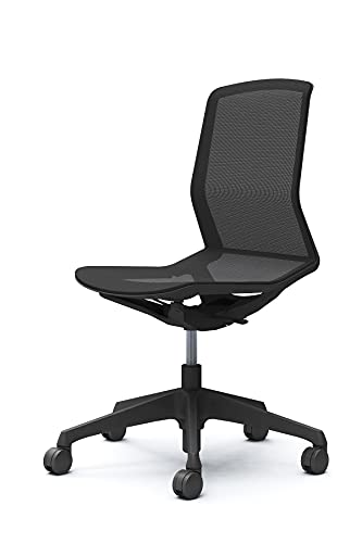 オカムラ シナーラ オフィスチェア テレワーク 在宅勤務対応 肘なし ナイロンキャスター ブラック CD76JE-F2X1