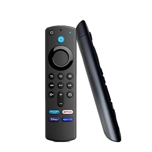 Controle Remoto Comando de Voz Compativel com Fire Stick E Fire Stick 4k - Reposição - Substitui o Modelo original - Compatível com Fire Sticktv