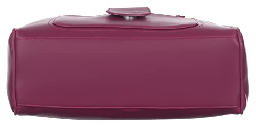 CREEPER Women's Leather Large Capacity Shoulder Bags, Maroon, M3