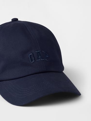 Image of Gap Men Solid Baseball Cap with Embroidered Logo