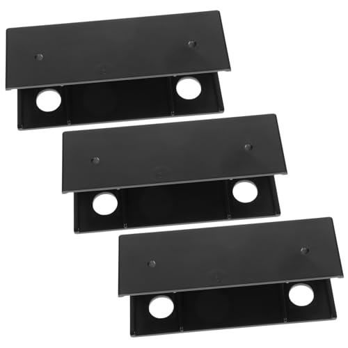 VILLCASE 1set Under Desk Laptop Mount Angle Sturdy Wall-Mounted Bracket for Laptops and Tablets Space-Saving Keyboard Holder for Home Office Use