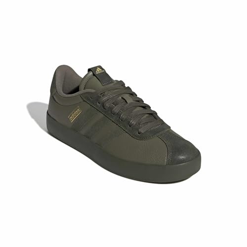 adidas Herren Vl Court 3.0 Shoes, Olive strata/Night Cargo/Gold met., 46 EU – Ansicht 3