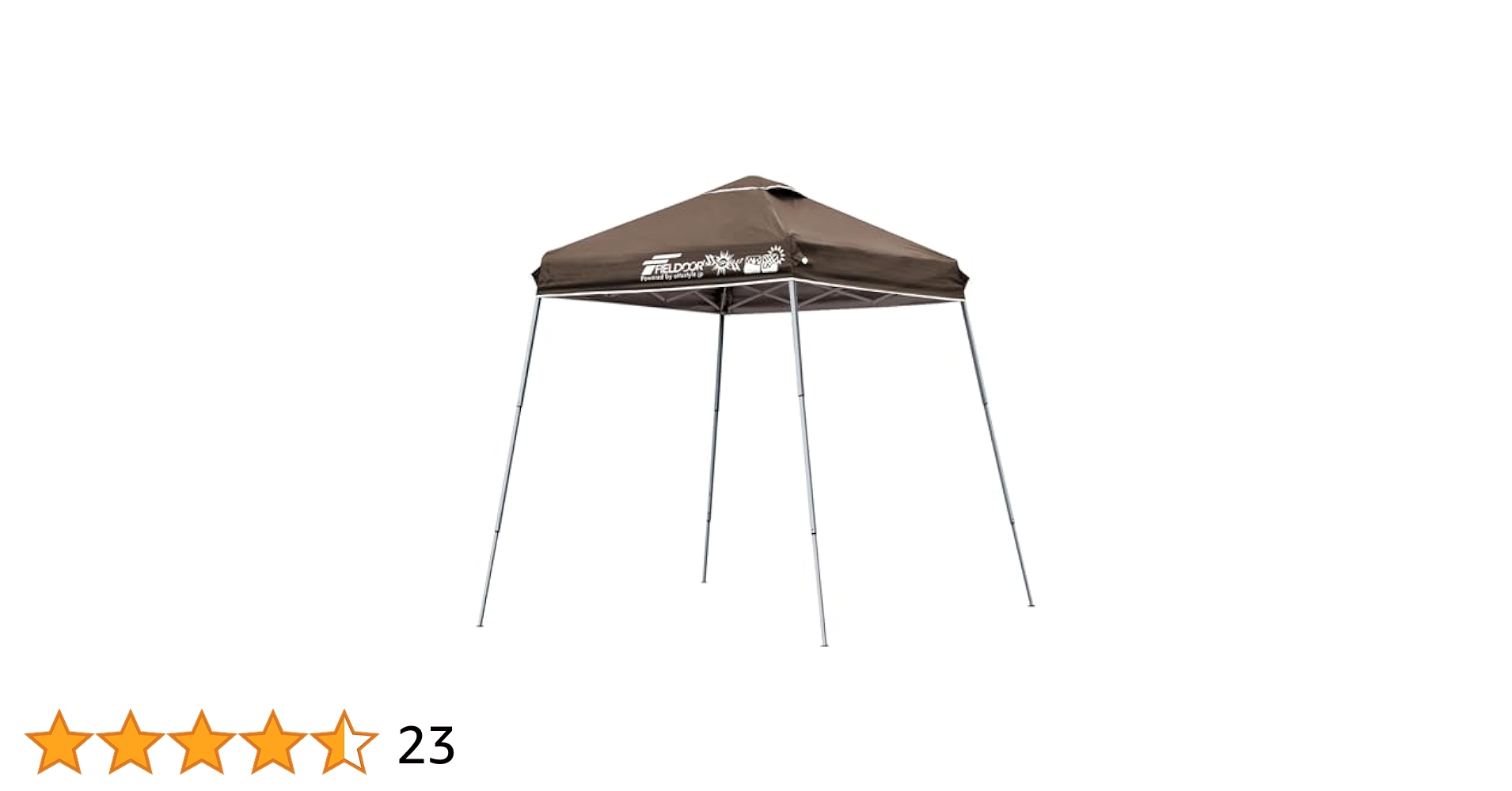 Amazon | FIELDOOR 1.5m ワンタッチ アルミ タープテント