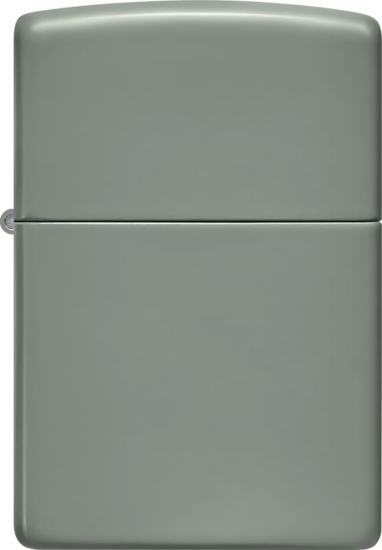 Image of Zippo Green Matte - Sage Design Windproof Pocket Fuel Lighter, Refillable, BIS Certified