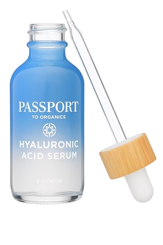 Hyaluronic Acid Serum – Organic and Vegan – 100 Percent Pure of a 1 Percent Solution 2 Ounce