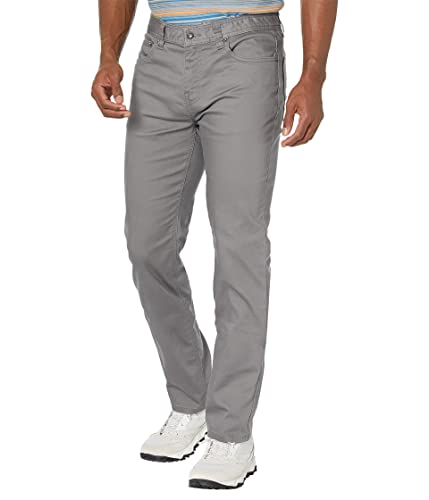 prAna Men's Bridger Jean 30" Inseam, Gravel, 40