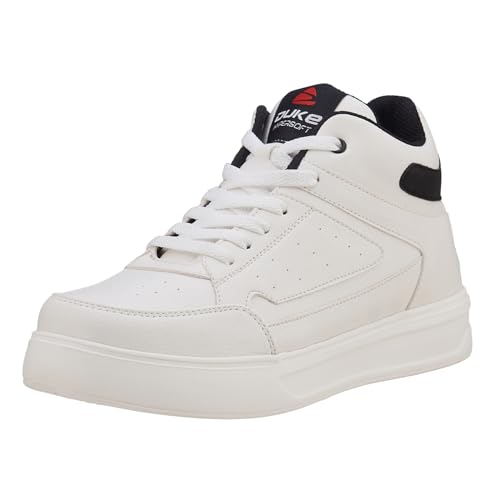 Duke Men Hypersoft High Top Sneakers White (B0D8YGZDLF) Amazon Price History, Amazon Price Tracker