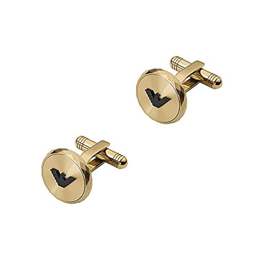 Gemelli Da Uomo Neri Eleganti - Regalo Per Uomo, Accessorio Per Abito Da Sposo, Matrimonio, Cerimonie, Affari, In Metallo Lucido
