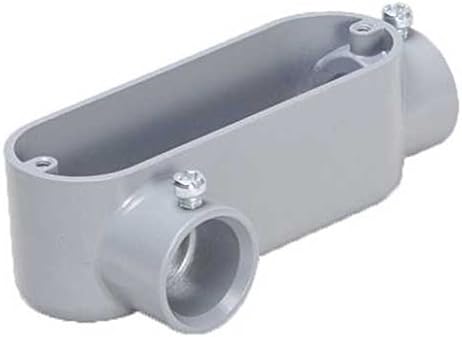 TayMac ELR150 Threaded/Set Screw Fittings: 1-1/2 inch Emt LR Type Body(Pack of 2)