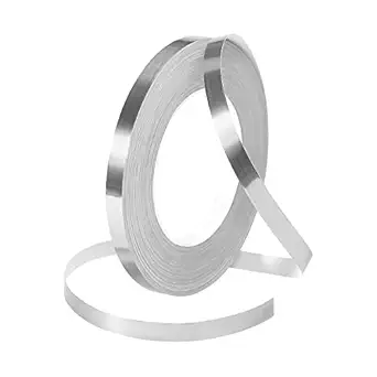 Divinezon Home Tile Sticker Waterproof Gap Sealing Tape Adhesive Tile Decoration Tape 1 cm,50 M,Silver