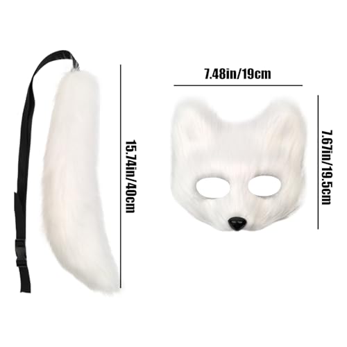 Costume Cosplay Renard Réglable Sans Douleur pour Longue Convention
