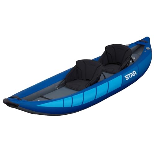 Nrs Star Raven II Inflatable Kayak, Blue