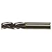 CLEVELAND Cor Rad End Mill,1/2",Carb,0.0900" rad C81687