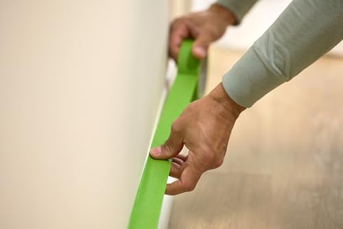 FrogTape Multi-Surface Painters Tape with PAINTBLOCK, 2 Inch Wide (1.88 In. x 60 Yds), Medium Adhesion, Green, 3 Rolls (240661)
