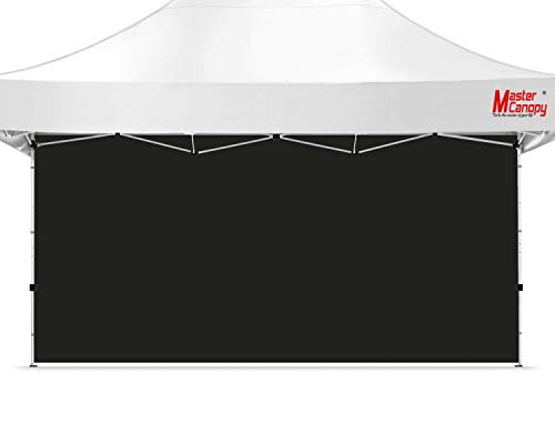 MASTERCANOPY Instant Canopy Tent Sidewall for 10x15 Pop Up Canopy, 1 Piece,Black
